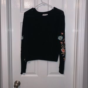 Sweater with Embroidery!